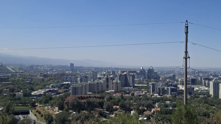 City skyline and digital infrastructure in Central Asia - Kazakhstan and Uzbekistan Bet on Homegrown Digital Services